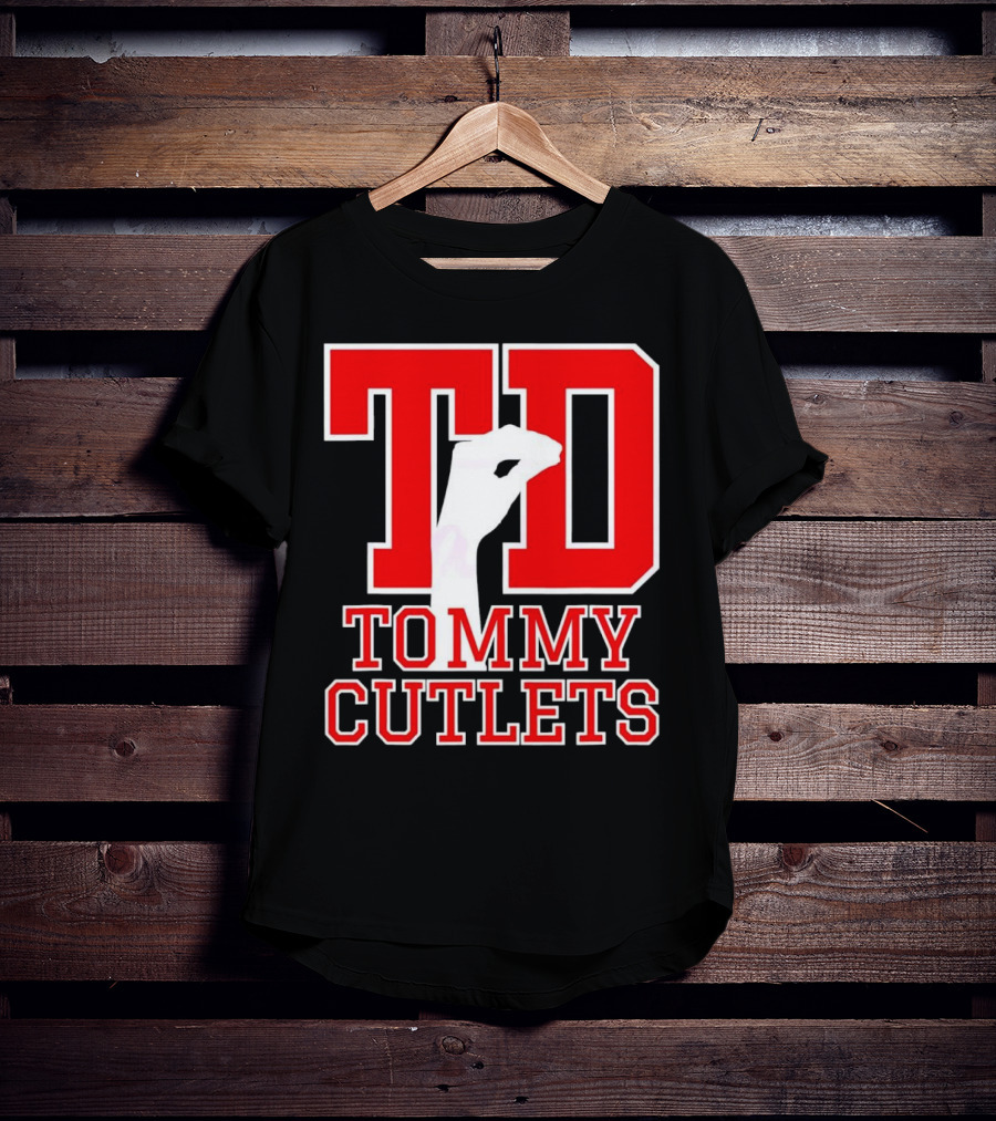 TD Tommy Cutlets Finger Pinch Gesture T-Shirt