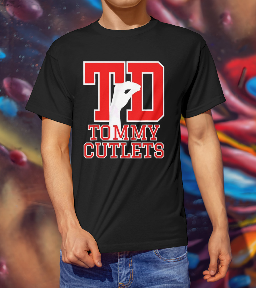 TD Tommy Cutlets Finger Pinch Gesture T-Shirt