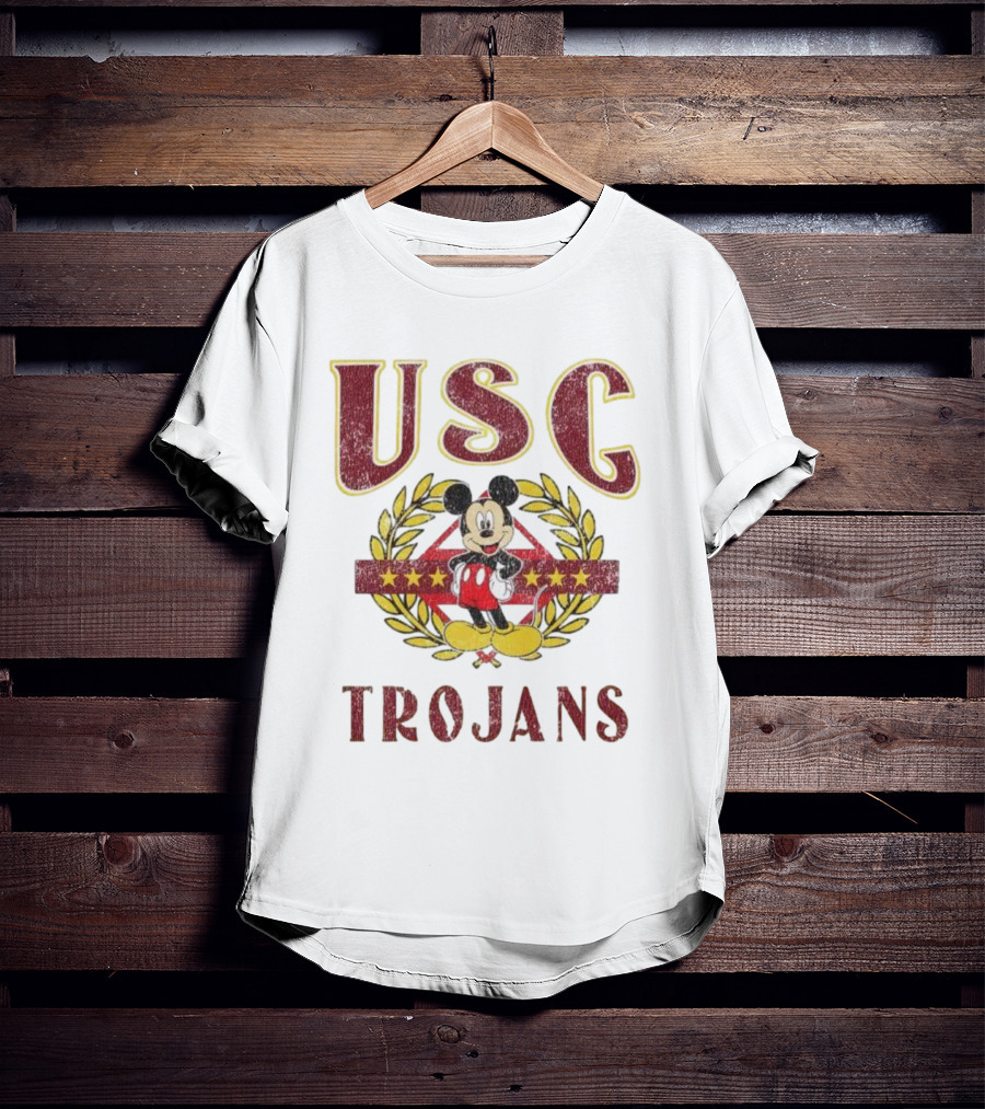 USC Trojans Disney Mickey Mouse T-Shirt