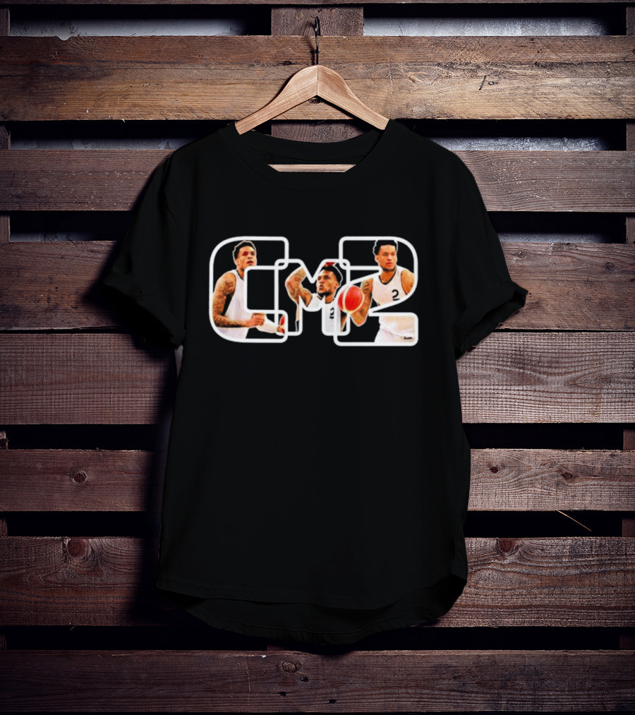 Cleveland Hubert Melvin CMP Basketball Number 2 T-Shirt
