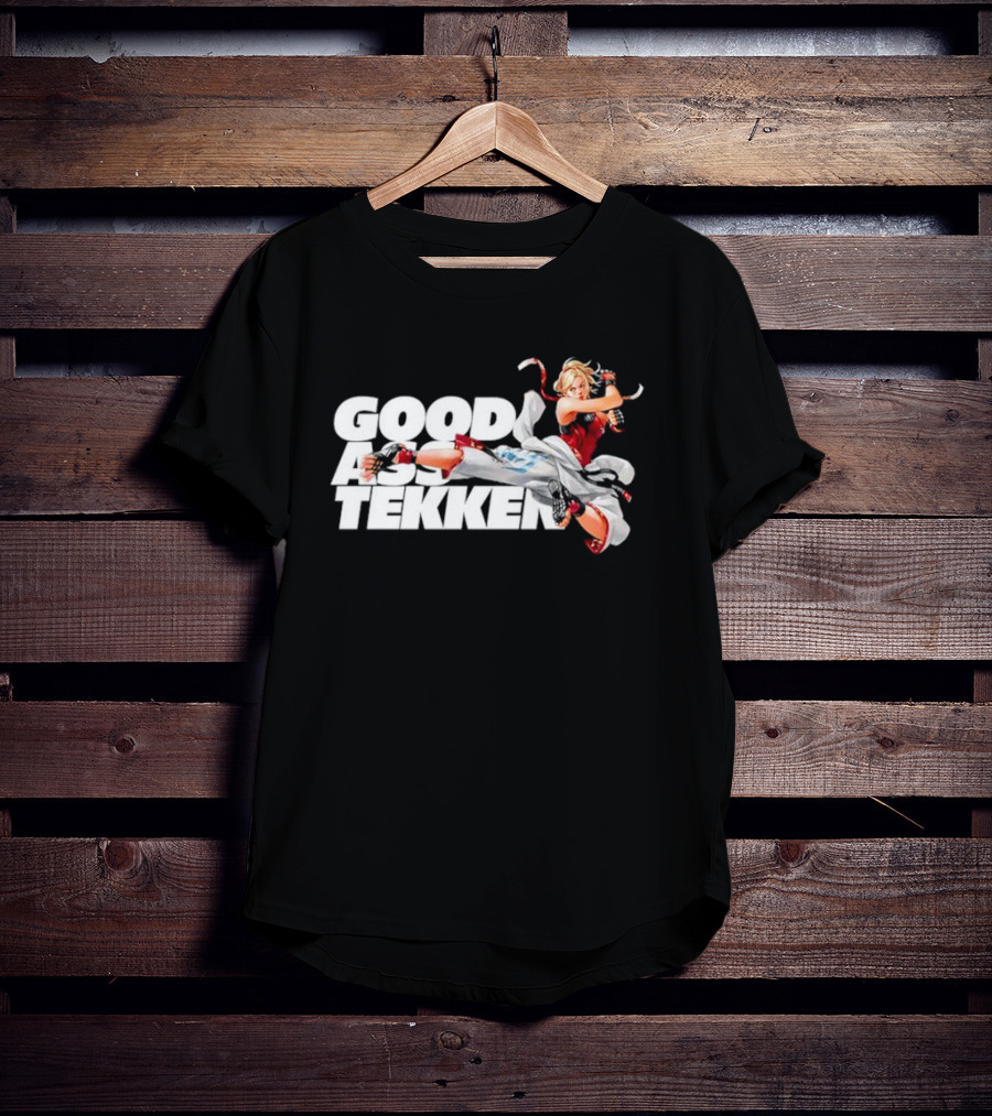 GOOD ASS TEKKEN VIDEO GAME FIGHTER CHARACTER KICKING POSE T-Shirt