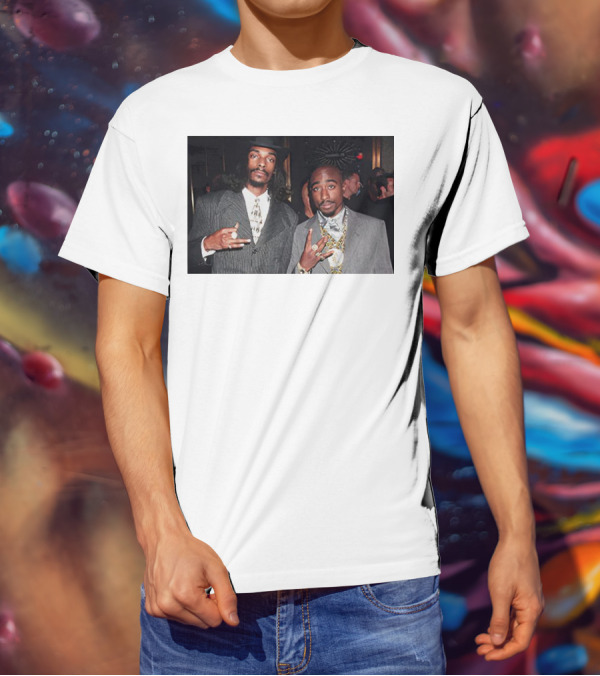 2Pac And Snoop Dogg Iconic Style And Collaboration T-Shirt
