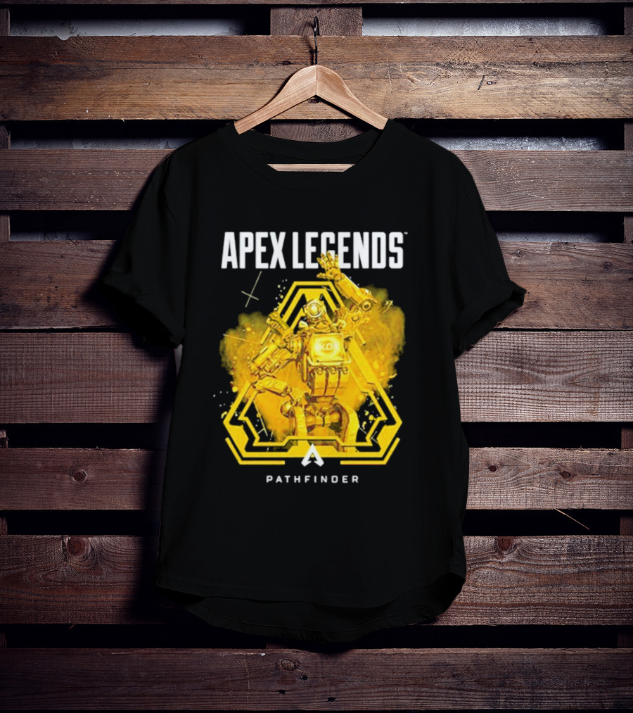 Apex Legends Pathfinder Yellow Tech T-Shirt