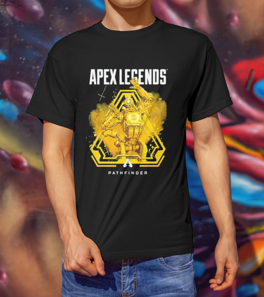 Apex Legends Pathfinder Yellow Tech T-Shirt