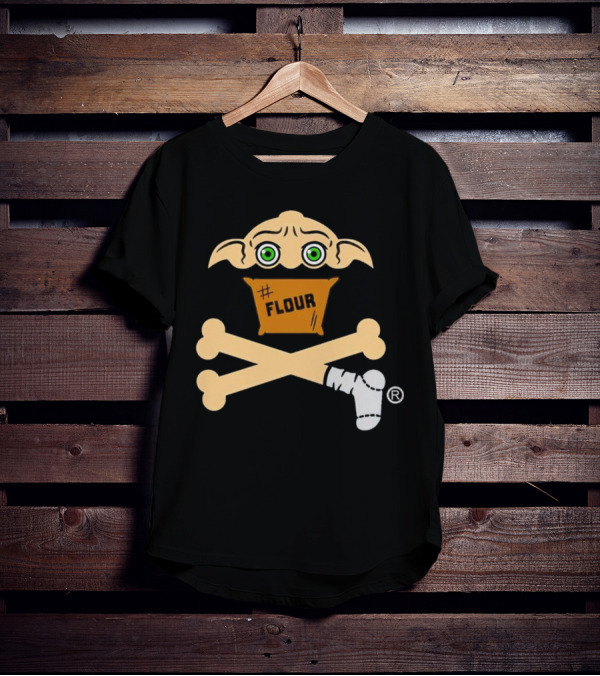 Kitchen Elf Crossbones Preorder Flour Iconic T-Shirt