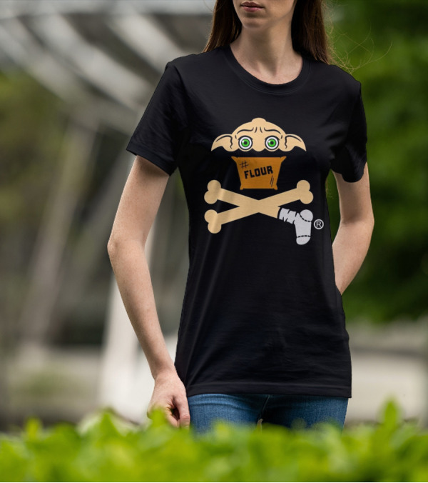 Kitchen Elf Crossbones Preorder Flour Iconic T-Shirt