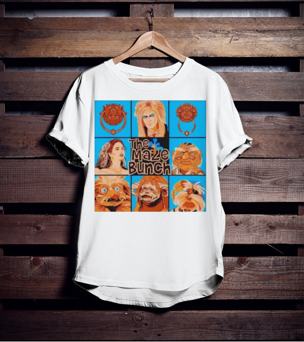 The Maze Bunch Labyrinth Tribute Icons T-Shirt