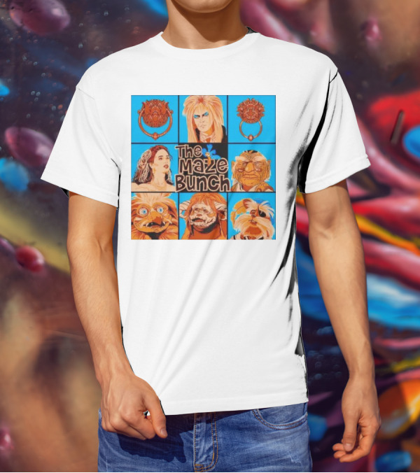 The Maze Bunch Labyrinth Tribute Icons T-Shirt
