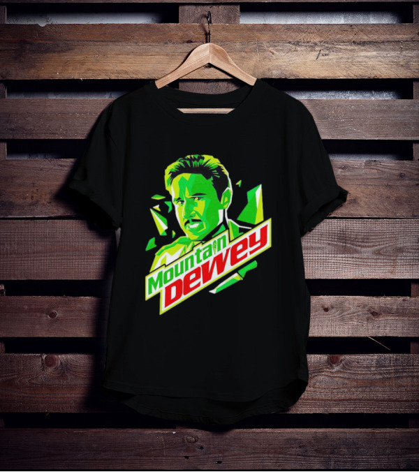 Mountain Dewey Riley Retro Green T-Shirt