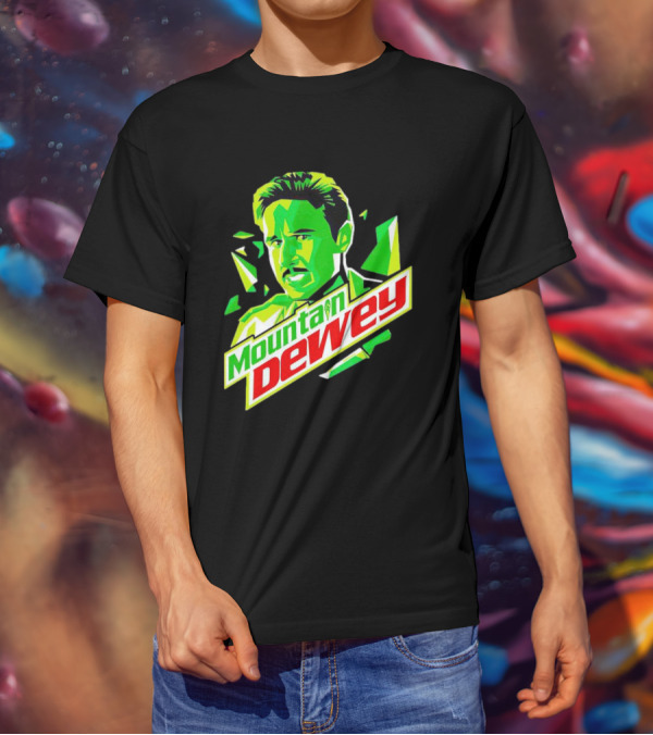 Mountain Dewey Riley Retro Green T-Shirt