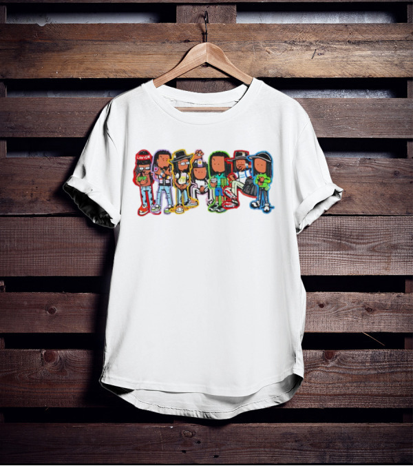 Flawless Like Me Cartoon Characters Street Fashion Lanvin T-Shirt