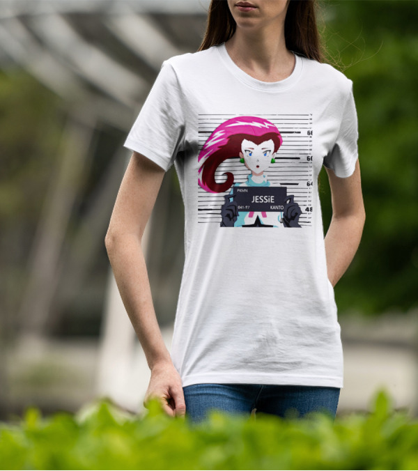 Pokemon Jessie Mugshot T-Shirt