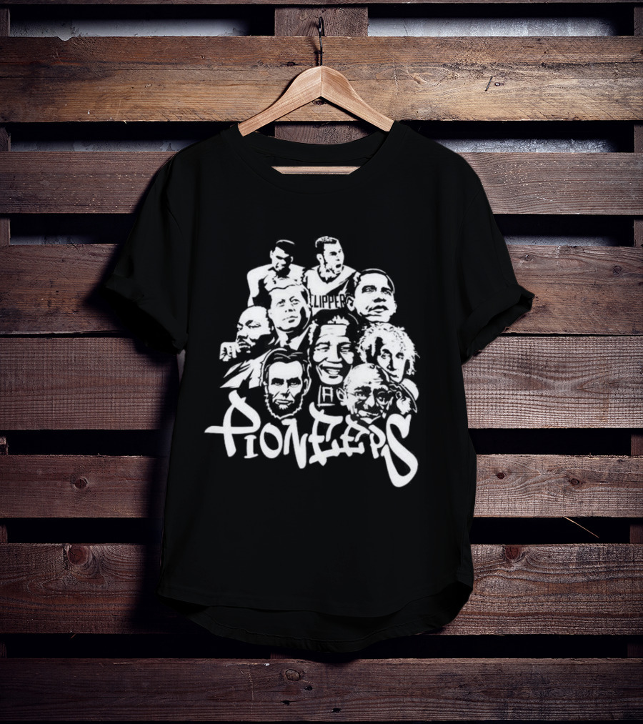 Pioneers Clippers Historical Figures And Symbols T-Shirt