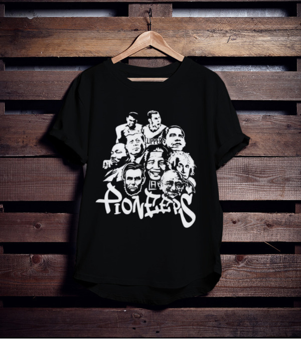 Pioneers Clippers Historical Figures And Symbols T-Shirt