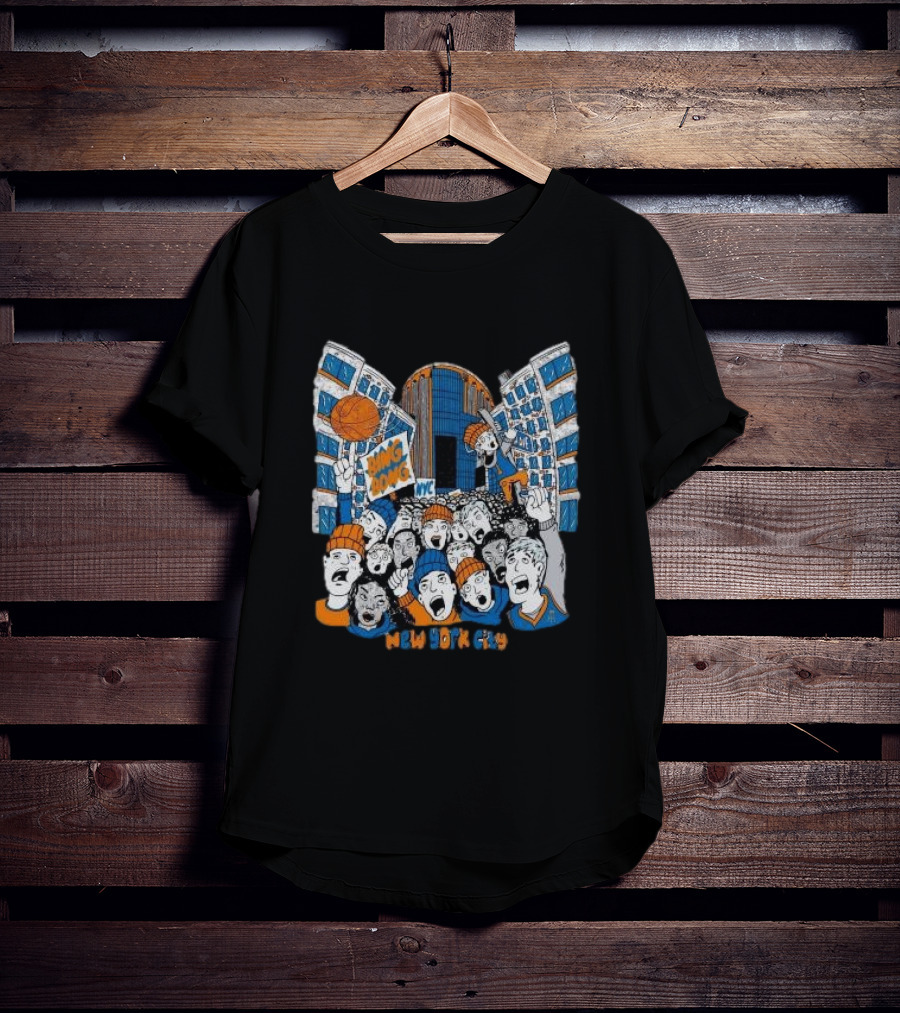 New York City Basketball NYC Knicks Fans Bing Bong T-Shirt
