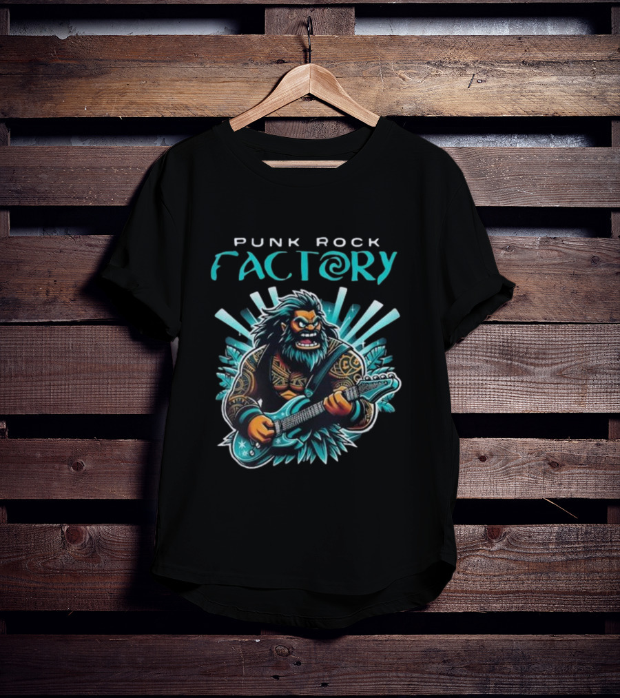 Punk Rock Factory Yeti Guitarist T-Shirt