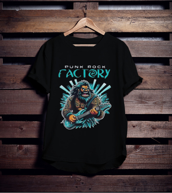Punk Rock Factory Yeti Guitarist T-Shirt
