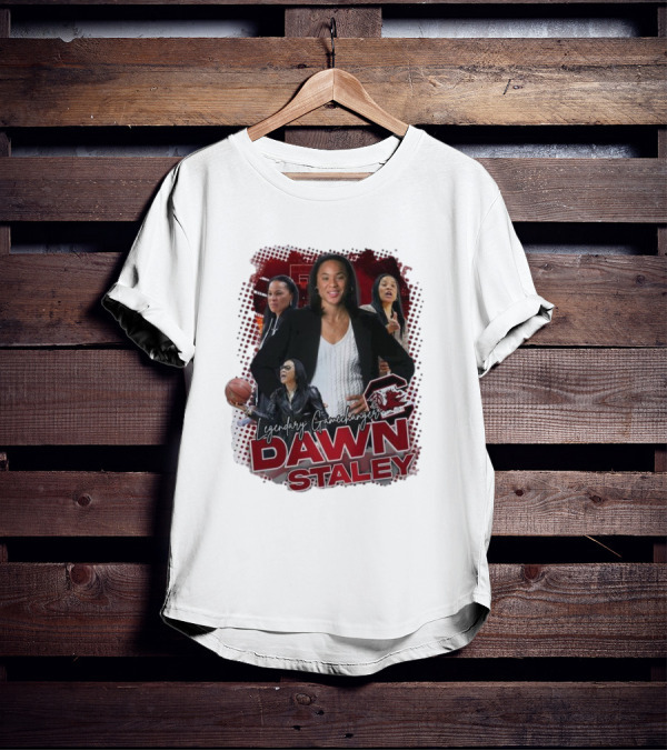 Legendary Gamechanger Dawn Staley Carolina Gamecocks Women Basketball NCAA T-Shirt