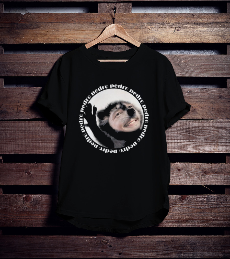Pedro Raccoon The Irony Closet Iconic Circle T-Shirt