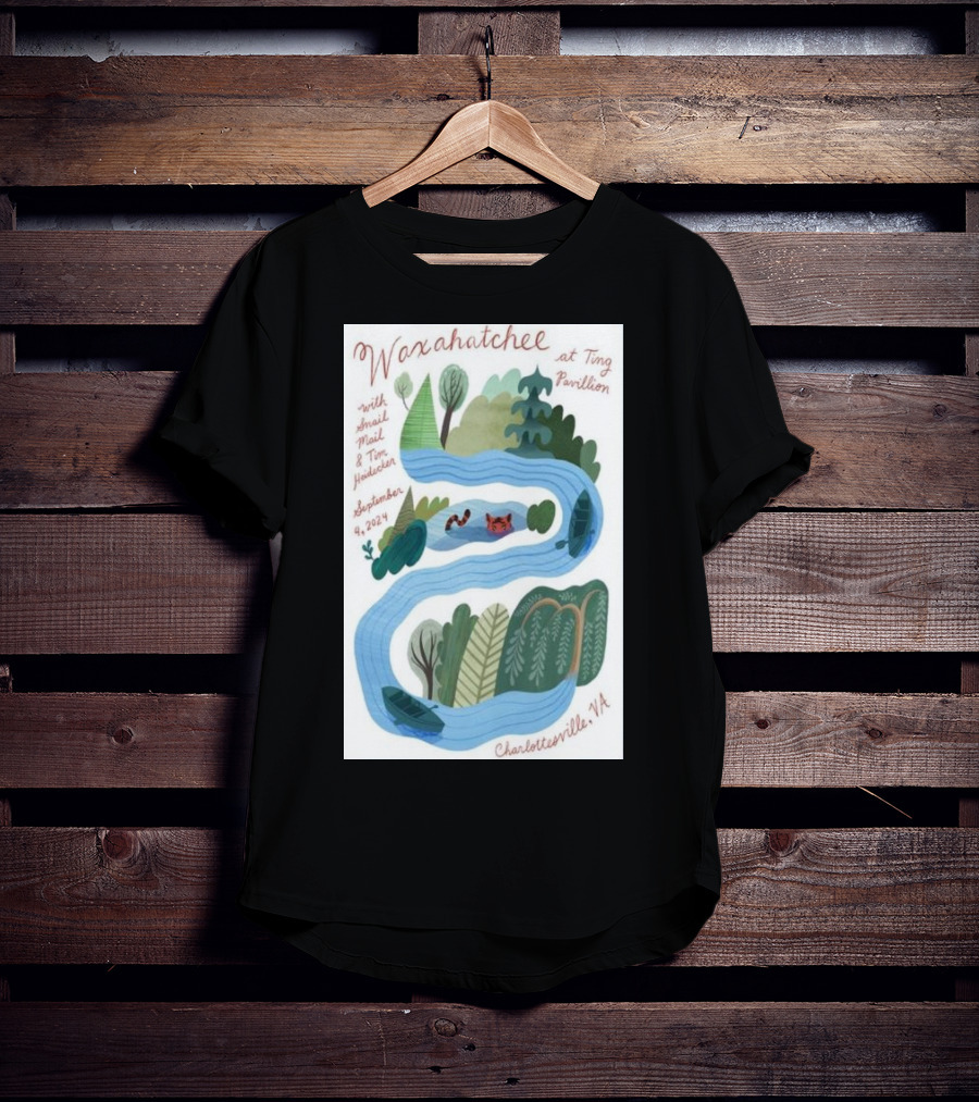 Waxahatchee At Ting Pavilion With Snail Mail And MJ Lenderman Charlottesville VA September 8 T-Shirt