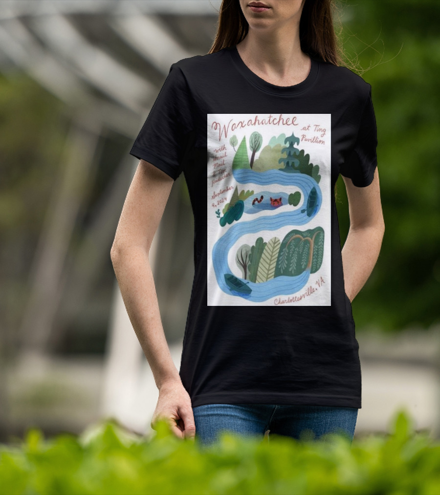 Waxahatchee At Ting Pavilion With Snail Mail And MJ Lenderman Charlottesville VA September 8 T-Shirt