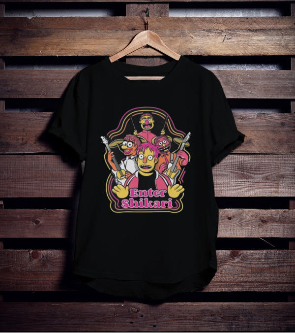 Enter Shikari Band Cartoon T-Shirt