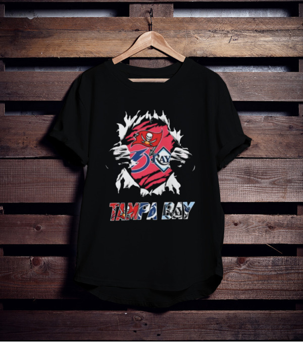 Tampa Bay Buccaneers Lightning Rays Original Blood Inside Me T-Shirt