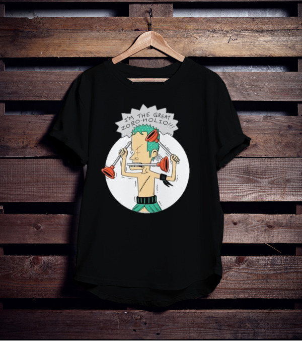 I'm The Great Zoroholio Plunger Warrior Parody Crossover T-Shirt