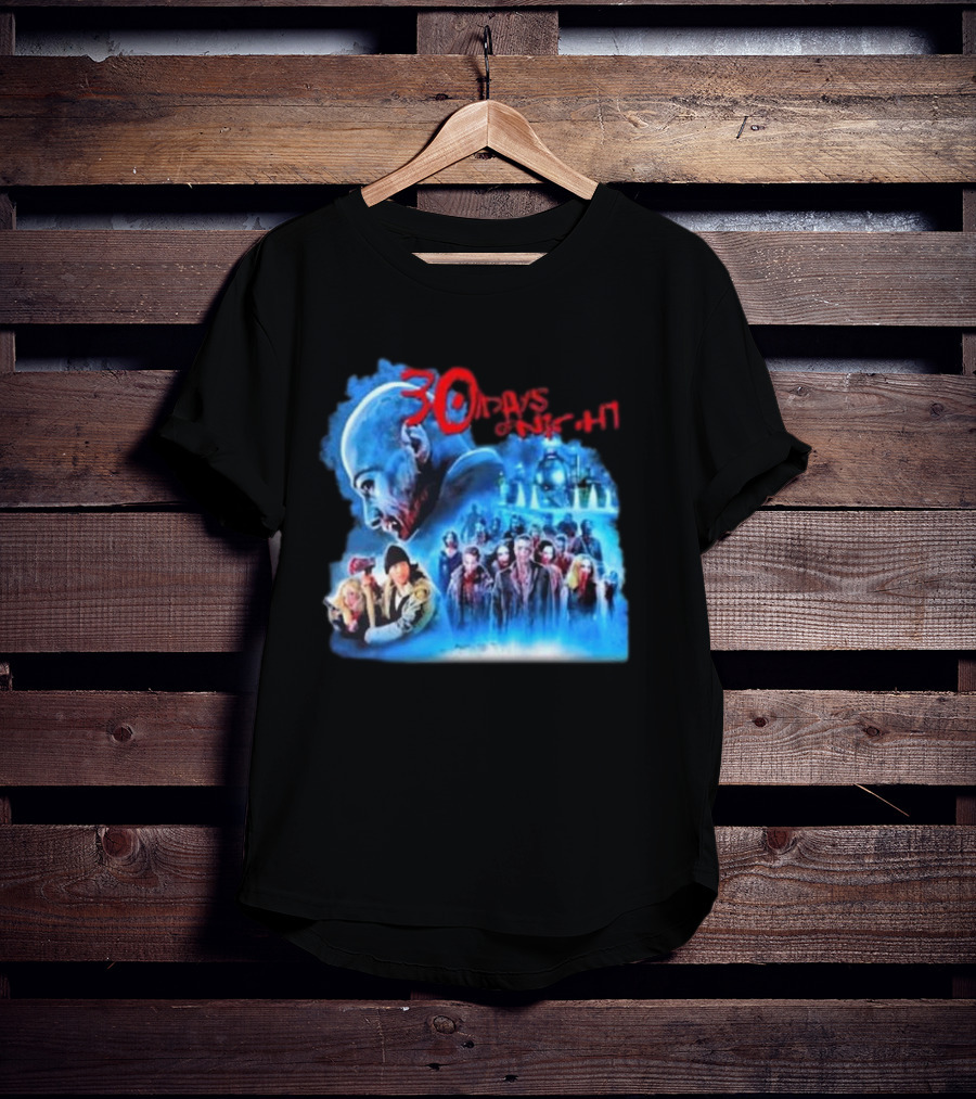 30 Days Of Night Fight Zombies Vampire Movie Scene T-Shirt