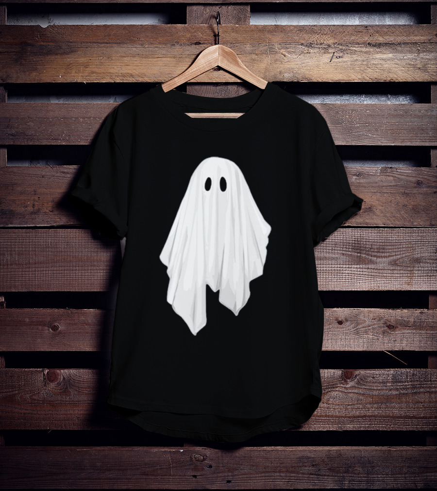 Adam Berry Glow-In-The-Dark Ghost White Sheet Specter T-Shirt