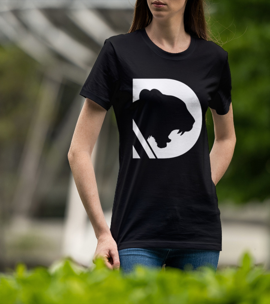 Florida Democrats Panther Logo With Letter D John Fetterman T-Shirt