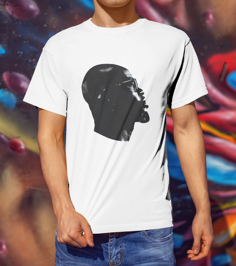 Black Coffee Black On Silhouette Profile T-Shirt
