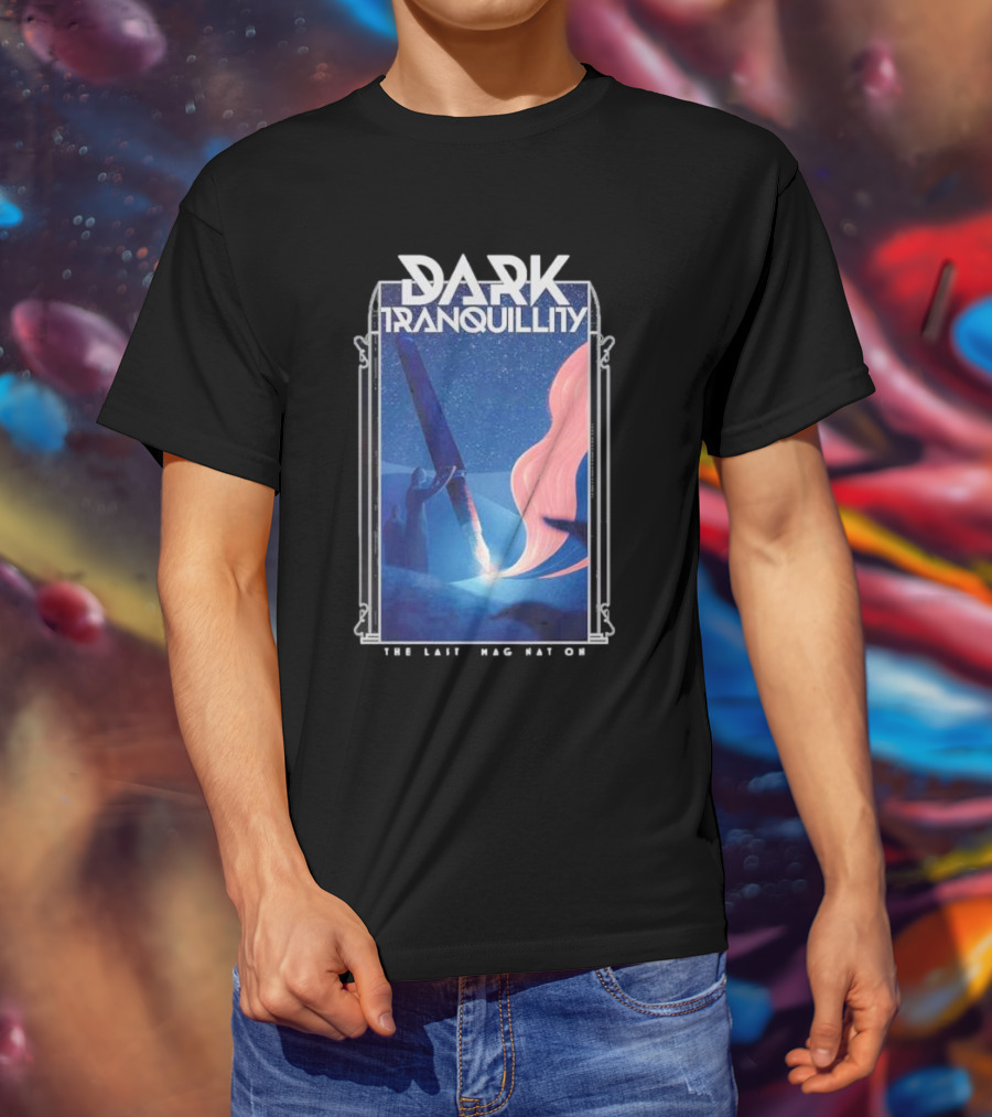 Dark Tranquillity The Last Imagination Cosmic Journey In Night Sky T-Shirt