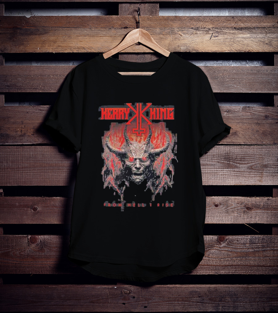 Kerry King From Hell I Rise Demon Head T-Shirt