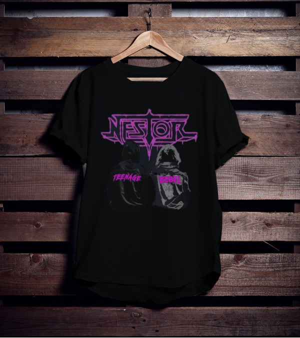 Nestor Teenage Rebel Duo In Hooded Jackets T-Shirt