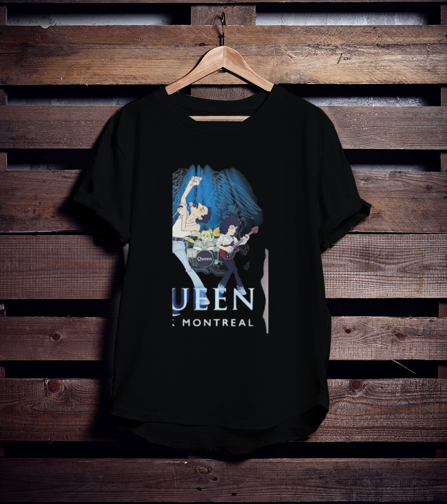 Queen Rock Montreal Animated Concert Scene T-Shirt