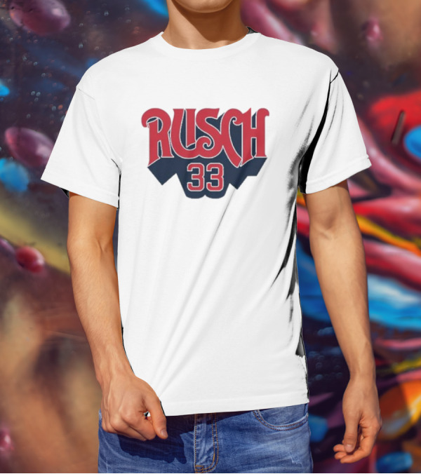 Rusch 33 Glendon Rusch Sports Number T-Shirt