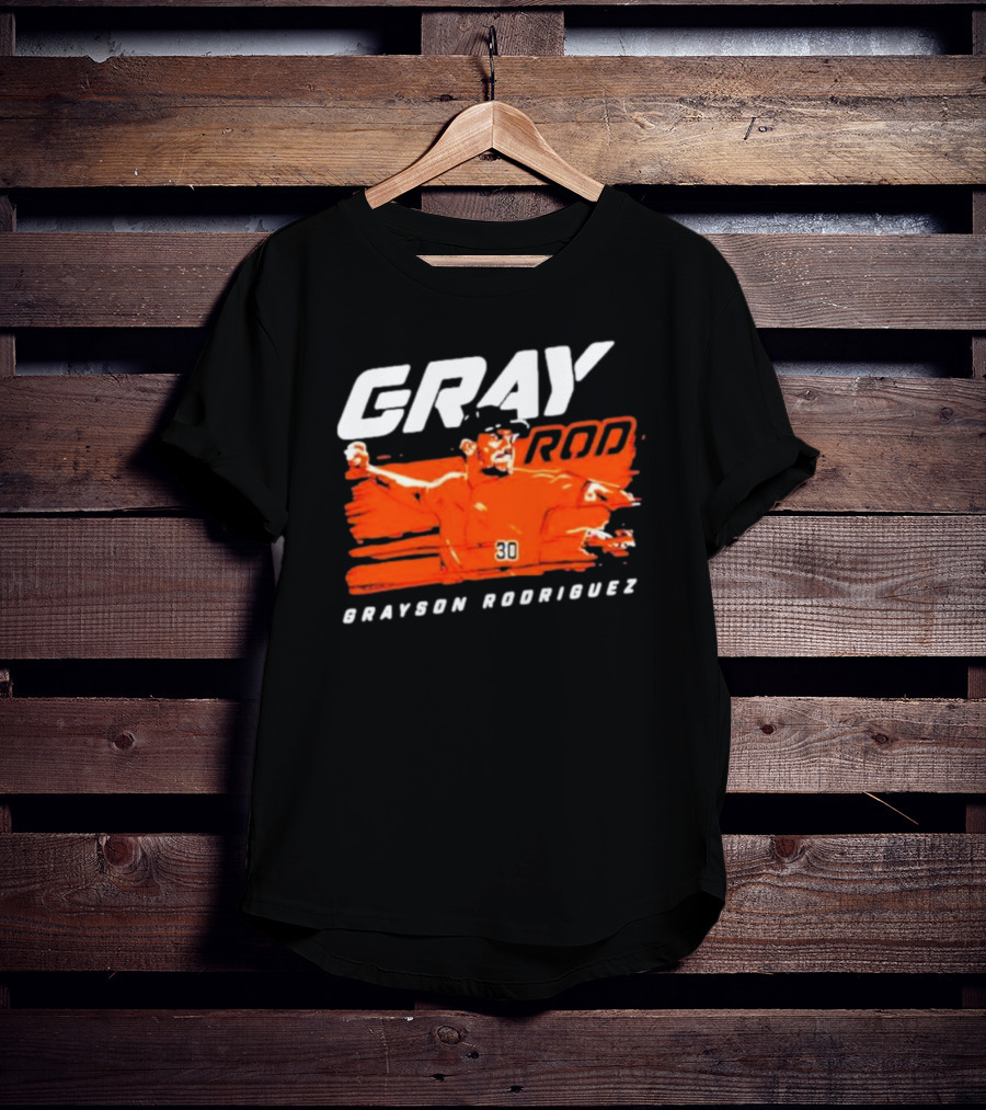 GRAY ROD Grayson Rodriguez Baltimore Orioles Baseball 30 T-Shirt