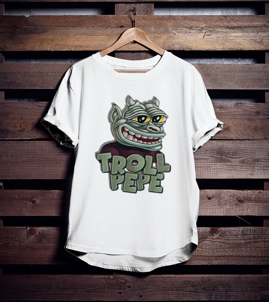 Harambe Troll Pepe Face Meme Humor T-Shirt