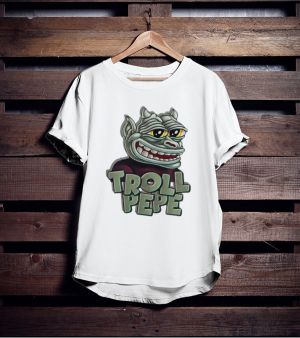 Harambe Troll Pepe Face Meme Humor T-Shirt