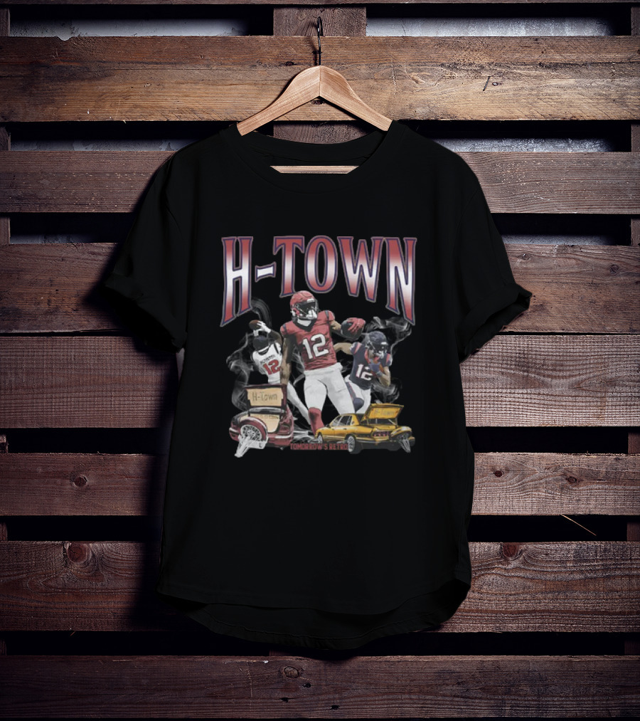 H-Town Houston Texans Nico Collins Tomorrow's Retro T-Shirt