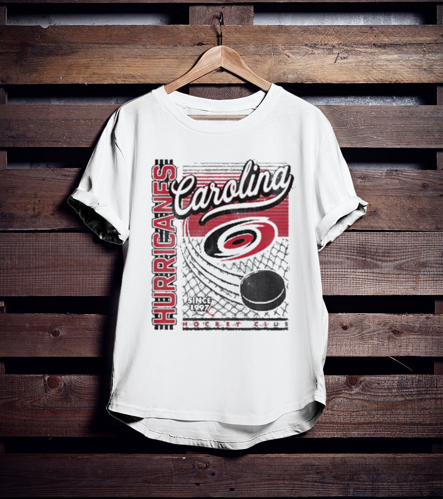 Hurricanes Carolina Hockey Club Since 1977 T-Shirt