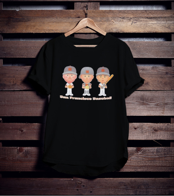 San Francisco Baseball Trio Mlbpa Players 62 14 51 T-Shirt