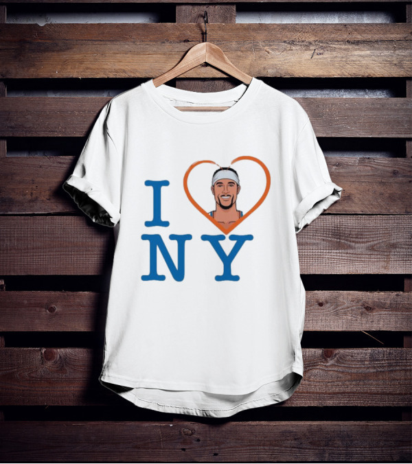 I Heart New York Knicks Basketball Player T-Shirt