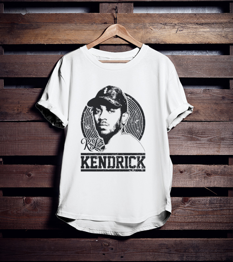 Kendrick Lamar Hip Hop Tribute K.L. Iconic Rapper T-Shirt