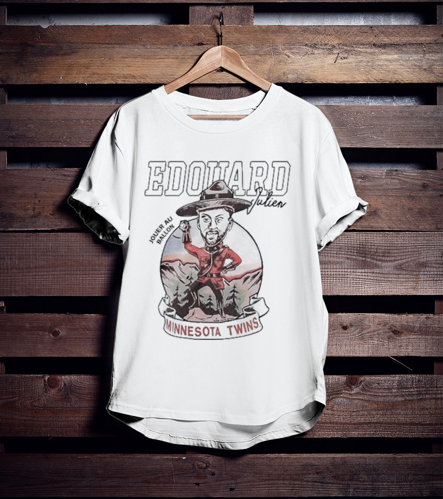 Edouard Julien Jouer Au Ballon Minnesota Twins T-Shirt