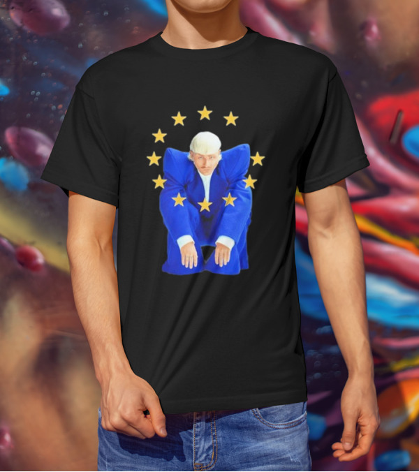 Justice For Joost Klein Blue Suit Stars European Unity T-Shirt