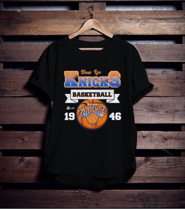 New York Knicks Basketball Since 1946 NBA T-Shirt