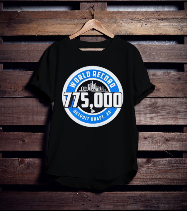 World Record 775000 Detroit Draft 24' T-Shirt