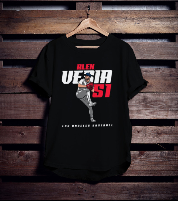 Alex Vesia #51 Los Angeles Baseball Player Dodgers T-Shirt
